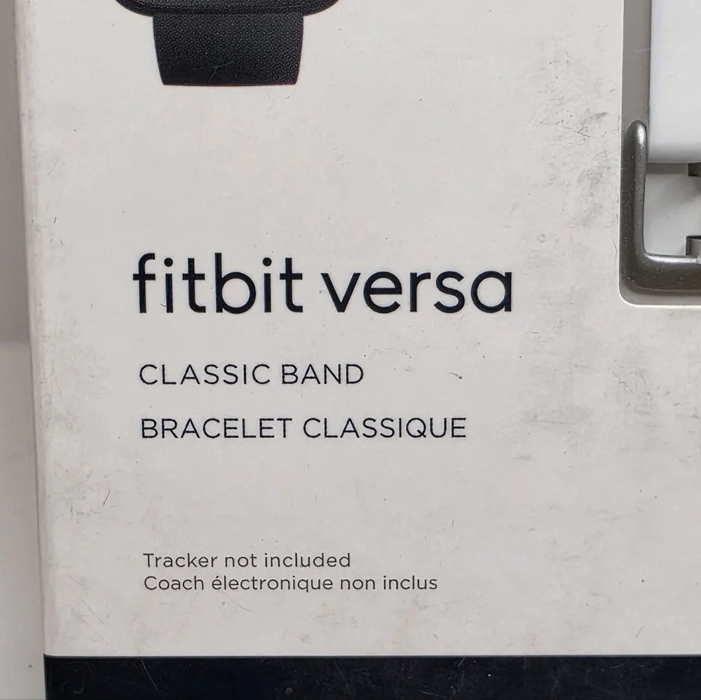 Fitbit Versa White Silicone Replacement Watch Band Size Large Tech Accessories